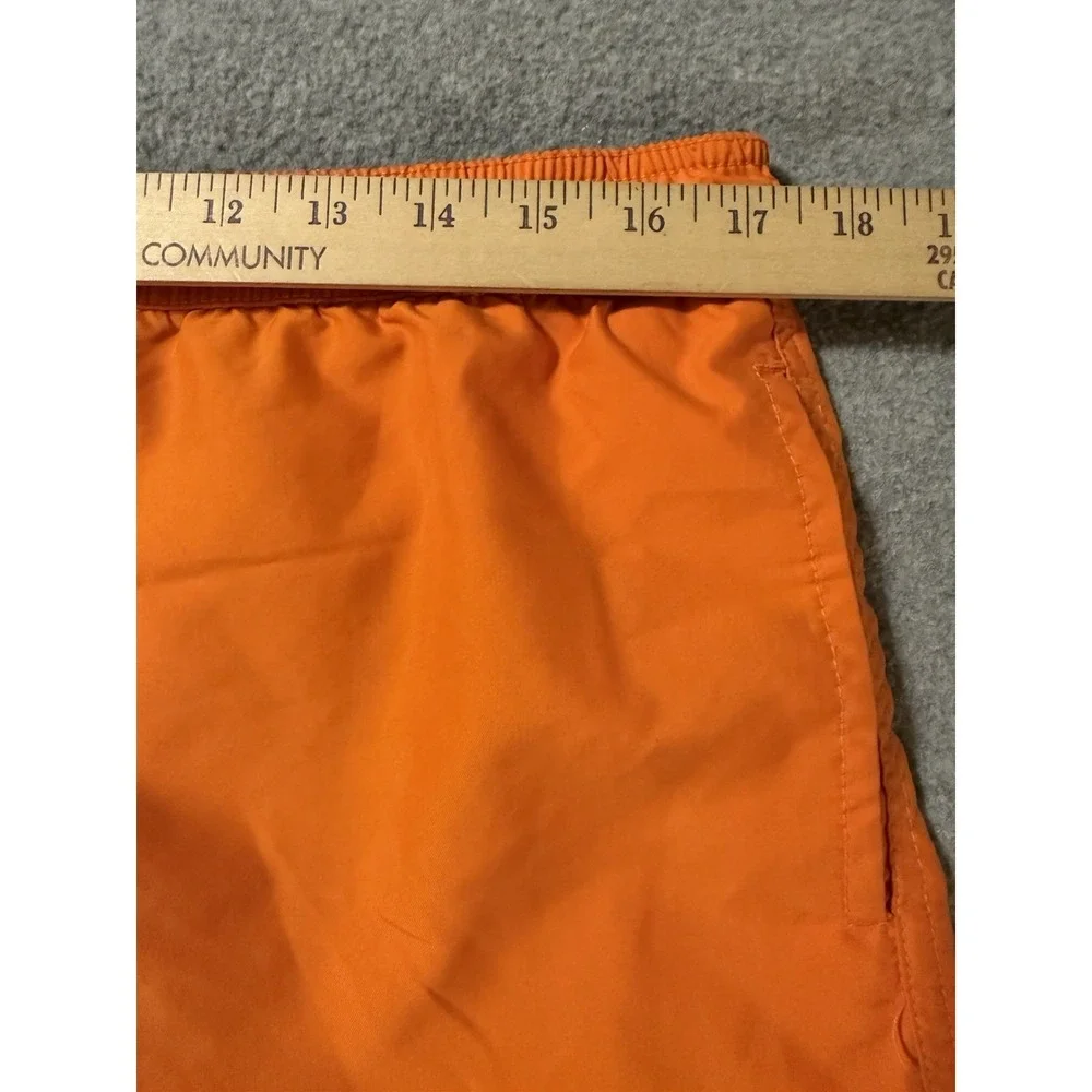 Polo Ralph Lauren Youth XL 18/20 Solid Traveler Short Swim Bottom Trunks Orange